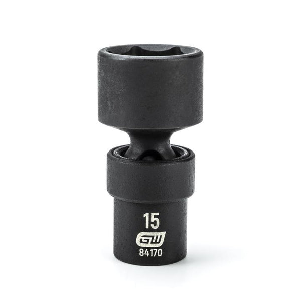 GearWrench Socket Impact Unv 1/4DR 15MM - GWR-84170 | GarageAndFab.com