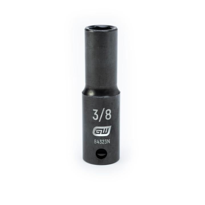 GearWrench 3/8"Drive 3/8" Deep Impact Socket - GWR-84323N | GarageAndFab.com