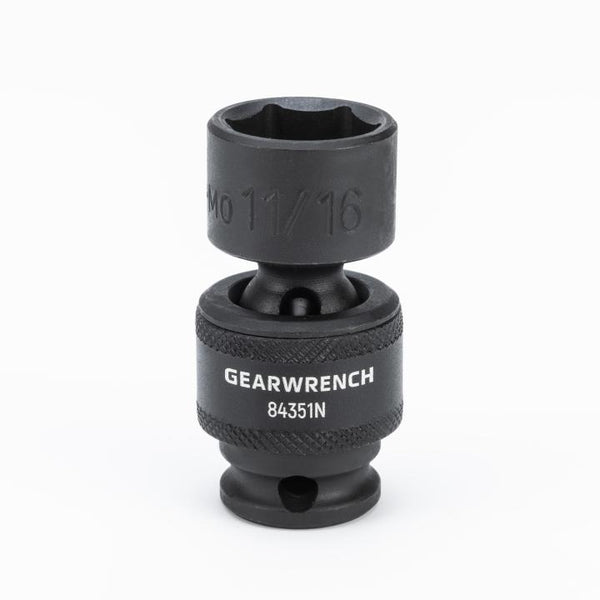 GearWrench 3/8" DR 6PT Univ Impact Socket 11/16" - GWR-84351N | GarageAndFab.com