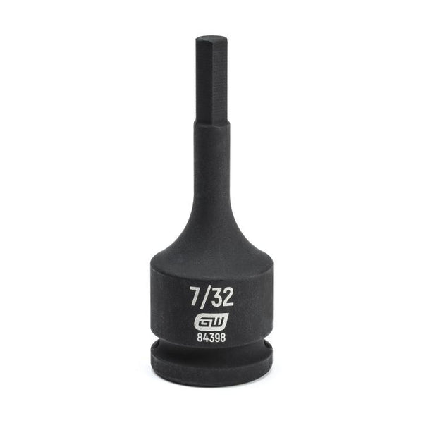 GearWrench Socket Hex Impact 3/8 DR 7/32 - GWR-84398 | GarageAndFab.com
