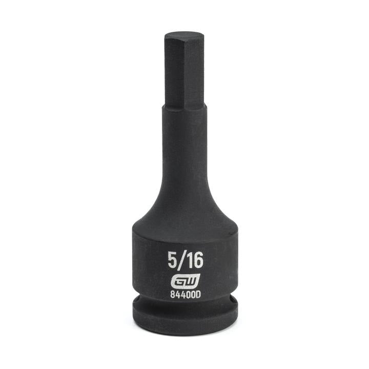GearWrench Socket Hex Impact 3/8 DR 5/16 - GWR-84400D | GarageAndFab.com