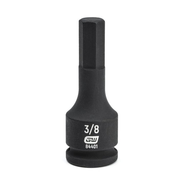 GearWrench Socket Hex Impact 3/8 DR 3/8 - GWR-84401 | GarageAndFab.com