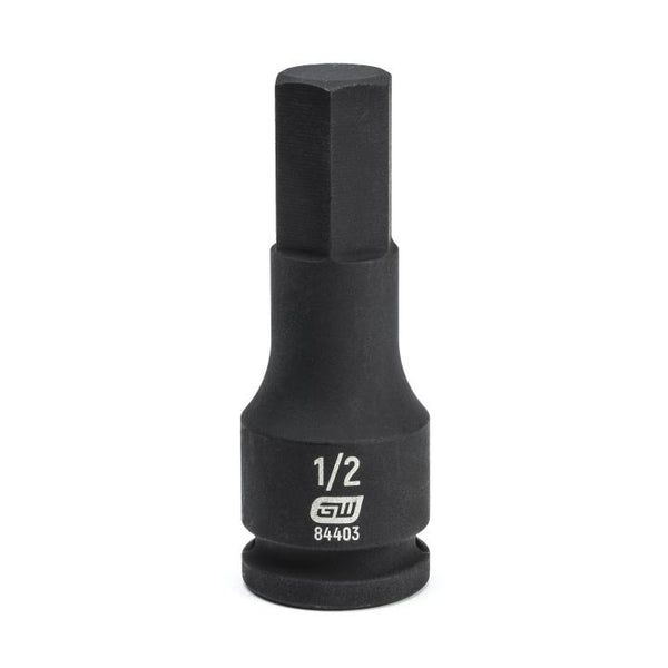 GearWrench Socket Hex Impact 3/8 DR 1/2 - GWR-84403 | GarageAndFab.com