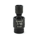 GearWrench Socket Pinless Univ Impact 3/8 DR 6PT 7/16" - GWR-84481 | GarageAndFab.com