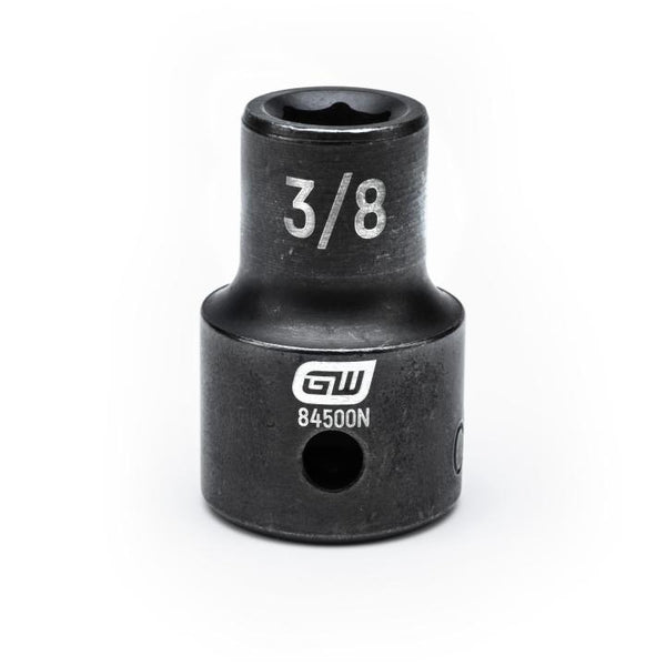 GearWrench 1/2"Drive 3/8" Standard Impact Socket - GWR-84500N | GarageAndFab.com