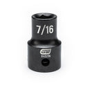 GearWrench 1/2"Drive 7/16" Standard Impact Socket - GWR-84501N | GarageAndFab.com