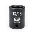 GearWrench 1/2"Drive 13/16" Standard Impact Socket - GWR-84507N | GarageAndFab.com