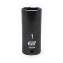 GearWrench 1/2"Drive 1" Deep Impact Socket - GWR-84556N | GarageAndFab.com