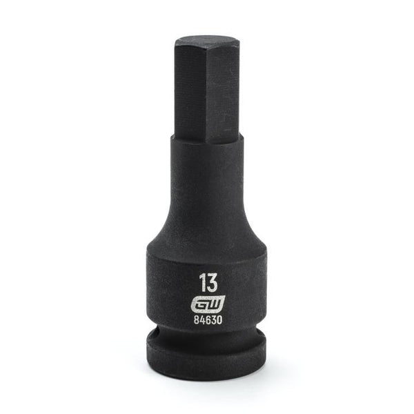 GearWrench Socket Hex Impact 1/2DR 13MM - GWR-84630 | GarageAndFab.com