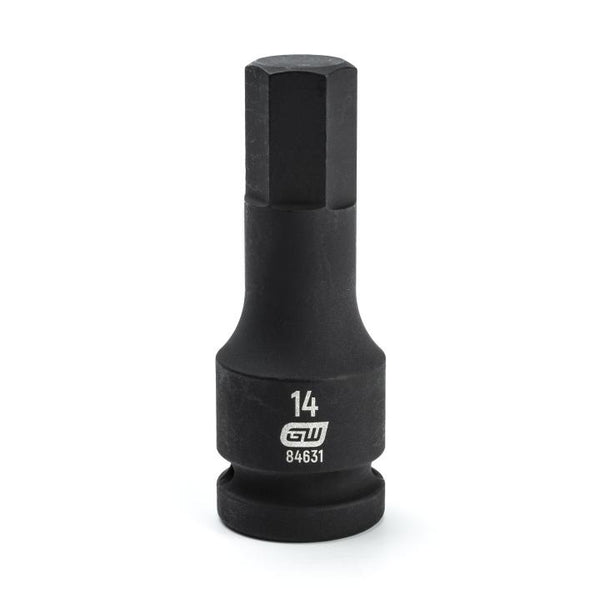 GearWrench Socket Hex Impact 1/2DR 14MM - GWR-84631 | GarageAndFab.com