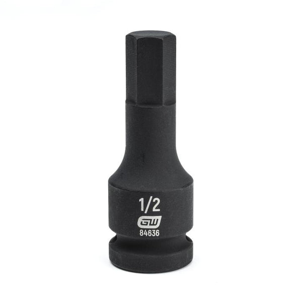 GearWrench Socket Hex Impact 1/2DR 1/2 - GWR-84636 | GarageAndFab.com