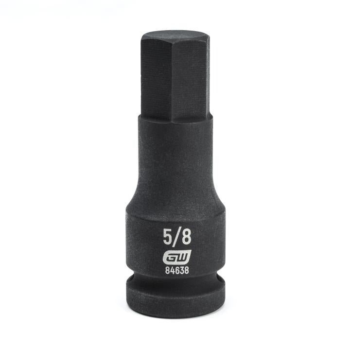 GearWrench Socket Hex Impact 1/2DR 5/8 - GWR-84638 | GarageAndFab.com