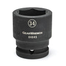 GearWrench Socket Impact 3/4DR 34MM - GWR-84845 | GarageAndFab.com
