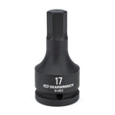 GearWrench Socket Impact Hex Bit 3/4DR 17MM - GWR-84963 | GarageAndFab.com