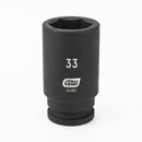 GearWrench Socket Impact Deep 3/4DR 6PT 33MM - GWR-84991 | GarageAndFab.com