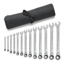 GearWrench Set Wrench Rat Xl Sae 13Pc Roll - GWR-85199R | GarageAndFab.com