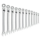 GearWrench Set Wrench Rat Lck Flex Xl Met 12Pc - GWR-85698 | GarageAndFab.com