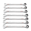 GearWrench Set Wrench Rat Combination 120Xp Sae 7Pc - GWR-86452 | GarageAndFab.com
