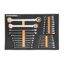 GearWrench Modset 28Pc MM 72T Rw Std/Stubby Set - GWR-86527 | GarageAndFab.com