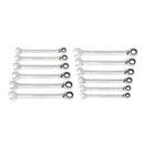 GearWrench Set Wrench Rat Rev Met 12Pc 8 - 19MM - GWR-86627 | GarageAndFab.com