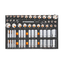 GearWrench Modset 1/2" Drive Sockets Sae, 60 Pc - GWR-GWMSSKT12SAE | GarageAndFab.com