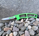 HUTO Exo Skelelton Replace Blade Knives Lime Green - HU-EXO-SKLTN-KNV-LGRN | MunroOutdoorAdventures.com
