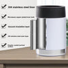 Insulated Metal Bottle Koozie – Double Layer Beer & Drink Cooler | MIDesigns.com