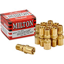 Milton Reusable Hose End, 1/4" X 1/2" - MIL-615-8 | GarageAndFab.com