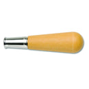 Nicholson (Crescent) Handle,Wood,W/Metal Ferrule,