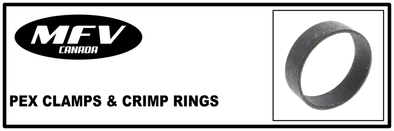 Pex Clamps & Crimp Rings - MFV-CANADA | MUNRO INDUSTRIES mfv-1003170505