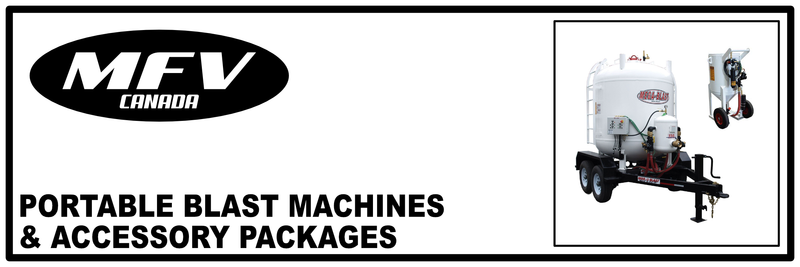 Portable Blast Machines & Accessory Packages - MFV-CANADA | MUNRO INDUSTRIES mfv-1003010202 2160x720