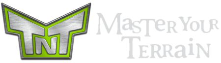 TNT Master Your Terrain T-Rex Truck Products Logo - MUNRO INDUSTRIES mi-