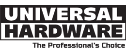 Univesal Hardware The Professionals Choice Logo - MUNRO INDUSTRIES mi-