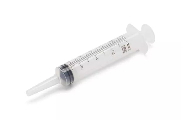 WELLER Syringe,50Cc,Tt,Assembled,125/Pk - WEL-M50TBA | GarageAndFab.com