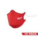 Milwaukee 10 Pk 2 Layer Red Face Mask - MLW-48-73-4229 | MFVCanada.com
