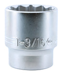 WIHA TOOLS 12 Point - 1/2" Drive Deep Socket 1-3/16" - 33822 - WIH-33822 | GarageAndFab.com