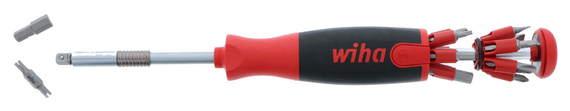 WIHA TOOLS 13 Piece Ultra Driver 26-In-1 Bit Holder Set - Hvac Series - WIH-77785 | GarageAndFab.com