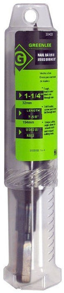Greenlee Bit,Naileater 1-1/4(1.25)X7.62 - GRE-61/62PTS-1-1/4 | GarageAndFab.com
