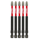 Milwaukee 5Pk 3-1/2" Pwrench Bit Ph2 - MLW-48-32-4564 | MFVCanada.com