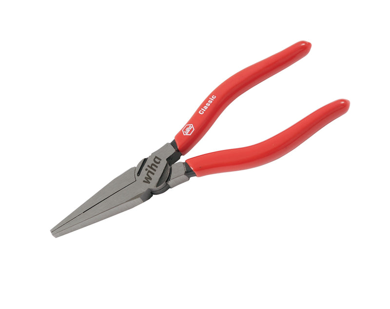 WIHA TOOLS Classic Grip Long Flat Nose Pliers 6.3" - WIH-32630 | GarageAndFab.com