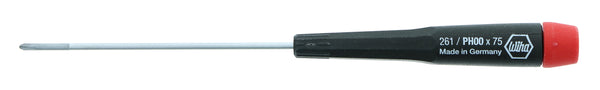WIHA TOOLS Precision Phillips Screwdriver #00 X 75Mm - WIH-26101 | GarageAndFab.com