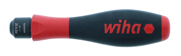 WIHA TOOLS Softfinish Torquefix Pre-Set Handle 20 In/Lbs. - WIH-28513 | GarageAndFab.com