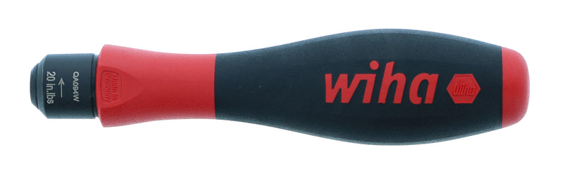 WIHA TOOLS Softfinish Torquefix Pre-Set Handle 20 In/Lbs. - WIH-28513 | GarageAndFab.com