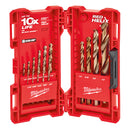 Milwaukee 15-Pc Red Helix Cobalt Drill Bit Set, 1/16"  3/8" - MLW-48-89-2370 | MFVCanada.com