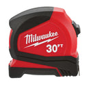 Milwaukee 30Ft Compact Tape Measure - MLW-48-22-6630 | MFVCanada.com