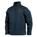 Milwaukee Electric X-Large - M12 Heated Toughshell Jacket Kit  With Battery, Charger, Cable & Plug (Navy Blue) - MLW-204BL-21XL | MFVCanada.com