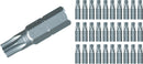 WIHA TOOLS Torx Contractor Insert Bit T10 X 25Mm - 30 Pack - WIH-72575 | GarageAndFab.com