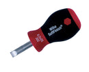 WIHA TOOLS Softfinish Stubby Slotted Screwdriver 4.0Mm X 25Mm - WIH-30239 | GarageAndFab.com