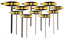 WIHA TOOLS 11 Piece Soft Grip Hex T-Handle Set - Inch - WIH-33494 | GarageAndFab.com
