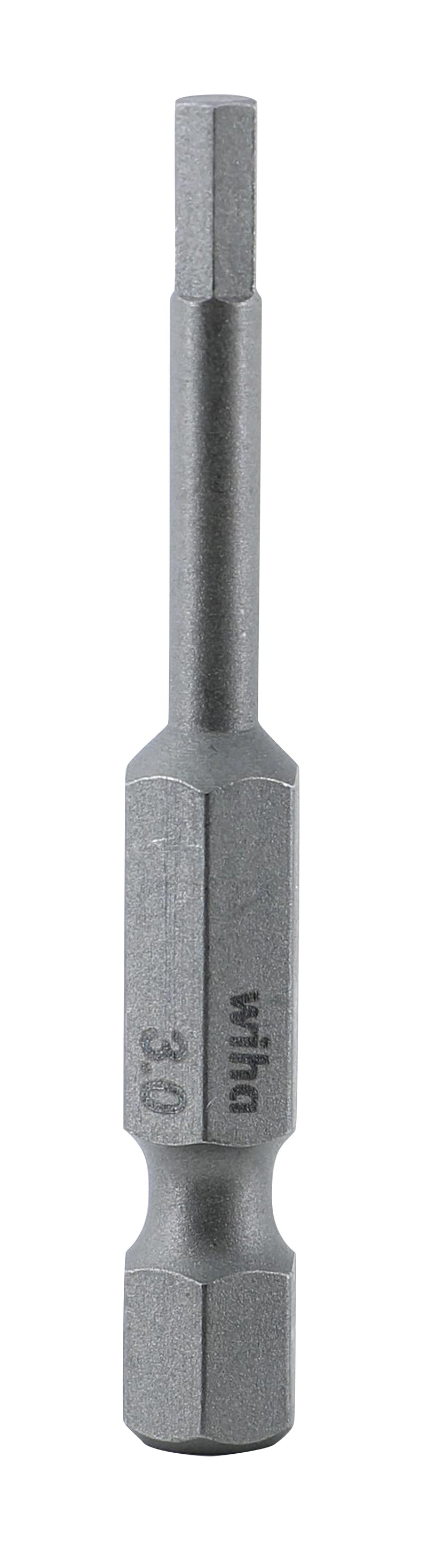 WIHA TOOLS Hex Power Bit 3.0 X 50Mm - 74330 - WIH-74330 | GarageAndFab.com